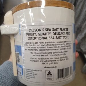 Olsson’s Sea Salt – Flakes – Ceramic Pig 250g
