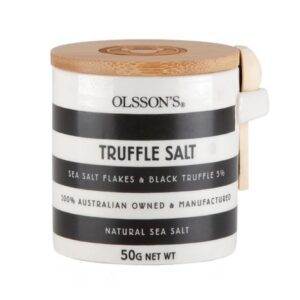 Olsson’s Truffle Sea Salt – Stoneware Jar 50g