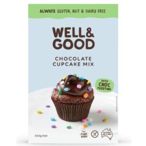 Well & Good Gluten Free Chocolate Cake Pre-Mix 475g
