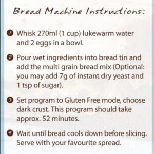 Yes You Can – Gluten Free Multigrain Bread Pre-Mix – 400g