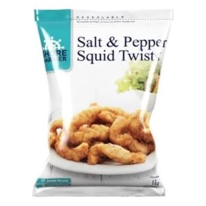 Salt n Pepper Squid Twists 1kg